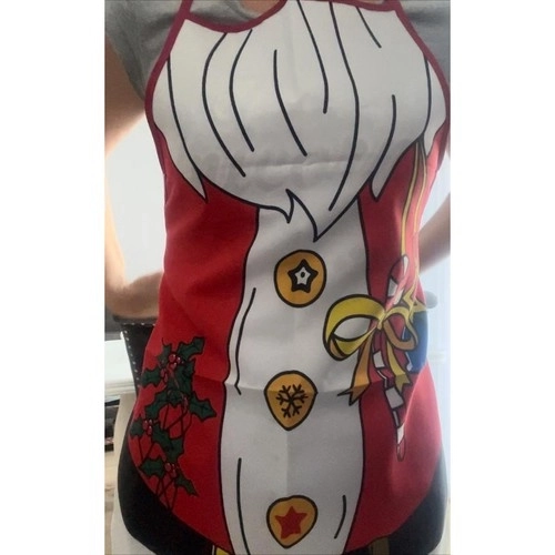Weihnachtsschürze Nikolaus Design