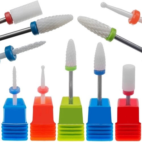 Keramische molens - set van 5 stuks.