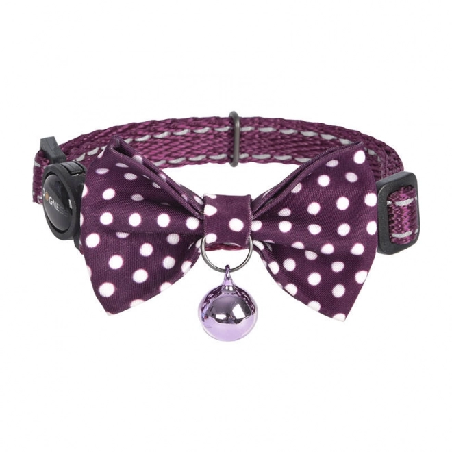 Dogness Katzenhalsband-Set mit Schleife 2er-Pack