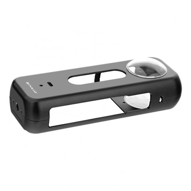 Coque de protection en métal PULUZ avec couvercle d'objectif pour Insta360 X4
