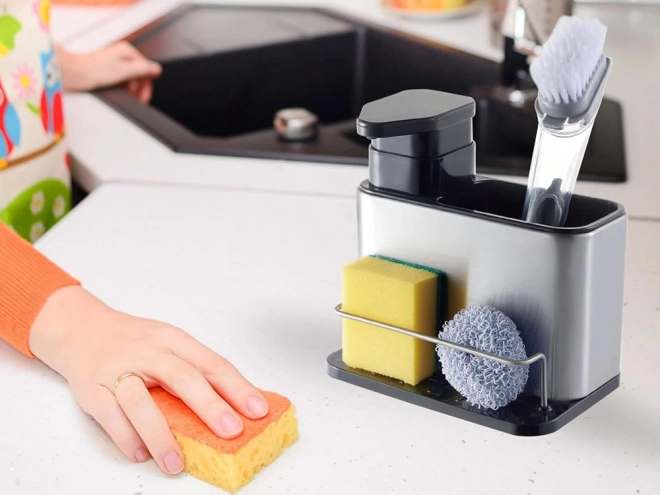 Kitchen Sink Soap Dispenser Organizer