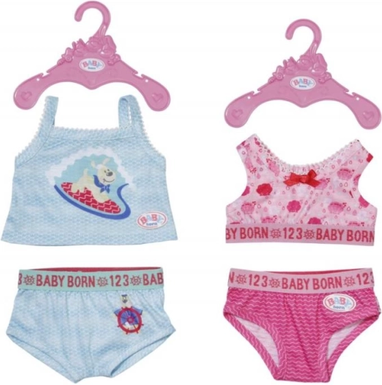 Baby Born underwear for 43 cm dolls – 2 styles