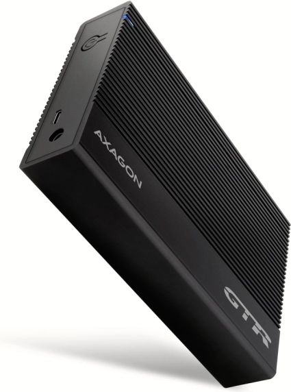 Aluminum External Enclosure AXAGON EE35-GTR with USB 3.2 Gen1 and SATA 6G for 3.5" Drives