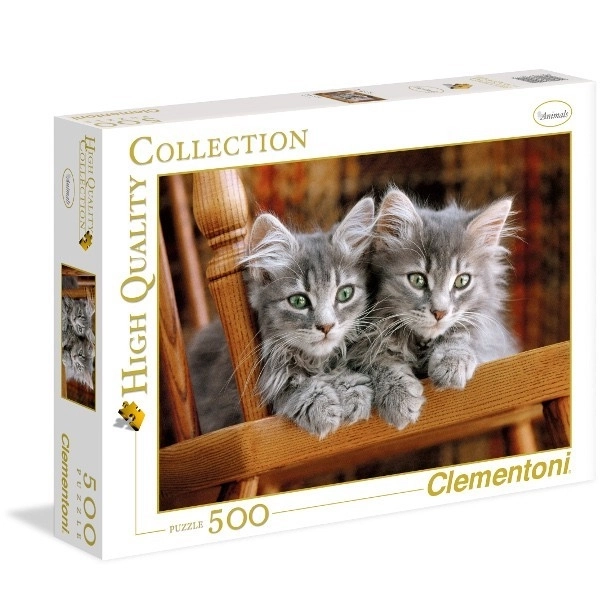 Puzzel 500 stukjes - Kittens