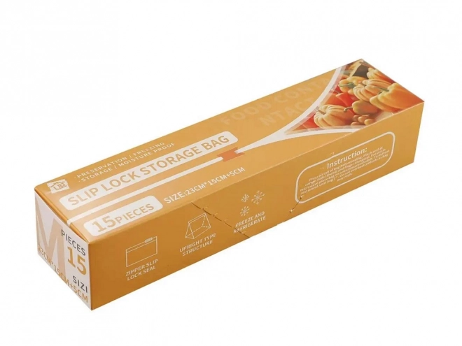 Zip-lock zakjes voor levensmiddelen 1200 ml