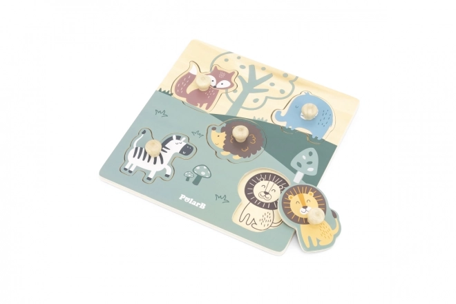 Polar B Animal Puzzle with Handles
