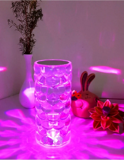 Magical crystal light effect