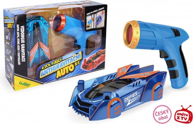 ROCK BUGGY Anti-Gravity RC Car with Laser 15 cm Blue