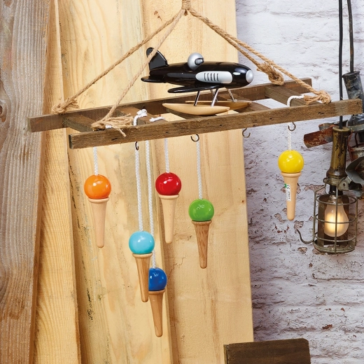Playful accessory for the kids’ room and the playground