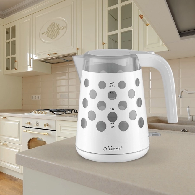 Waterkoker 1,7l 2200W "DROPS" MR-045-WIT