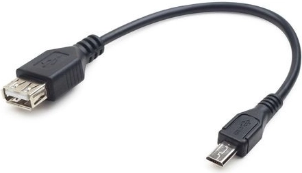 Câble USB 2.0 OTG USB AF vers Micro USB BM 15 cm