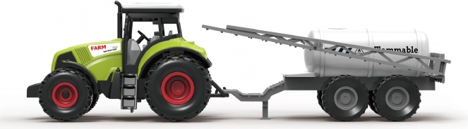 Tractor met sproei-aanhanger 31 cm
