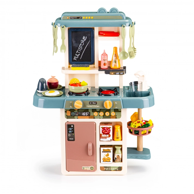 Kinderkeukentje met LED-verlichting, geluiden en stoomgenerator