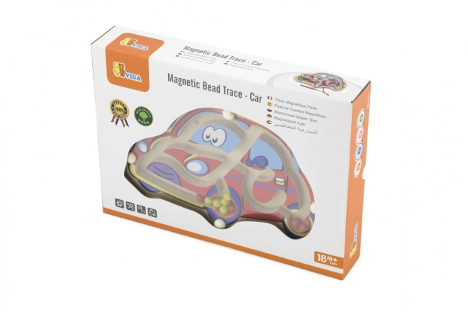Magnetische doolhof Auto