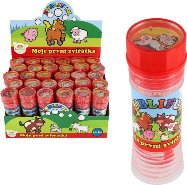 Bellenblaas Mijn eerste diertjes 50 ml – doos 30 stuks