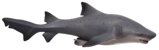 Grande figurine de requin bouledogue Mojo