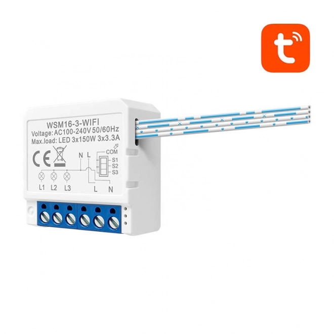 Smart WiFi switching module Avatto WSM16 TUYA – W3