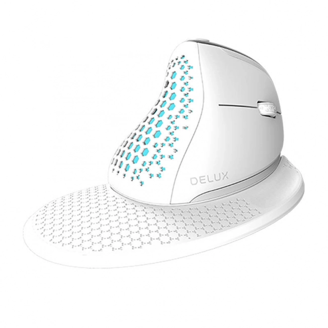 Draadloze verticale muis Delux M618XSD