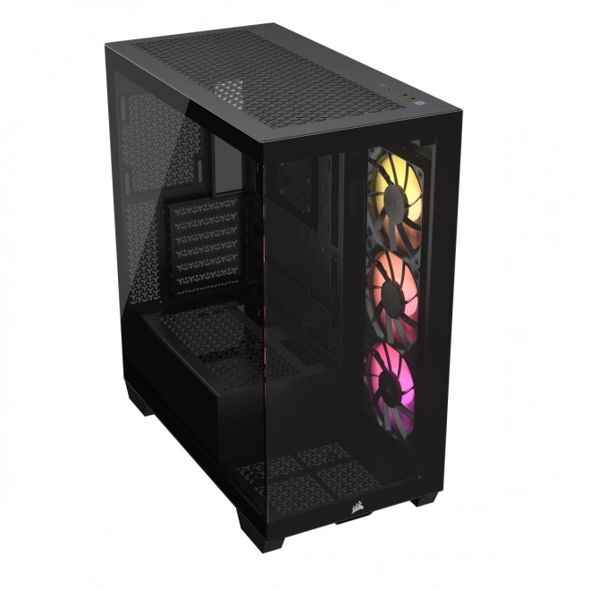 Boîtier d'ordinateur Mid-Tower 3500X ICUE LINK RGB TG noir
