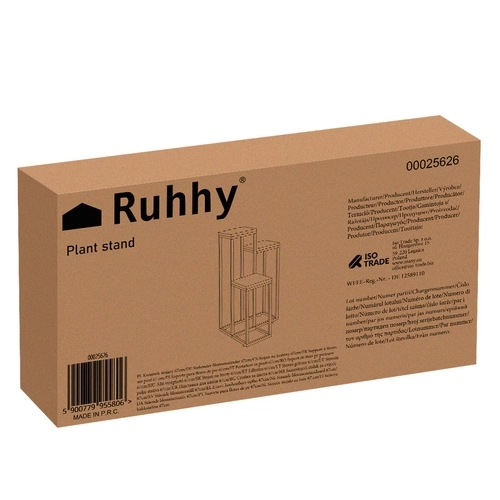 Support de fleurs Ruhhy 67cm