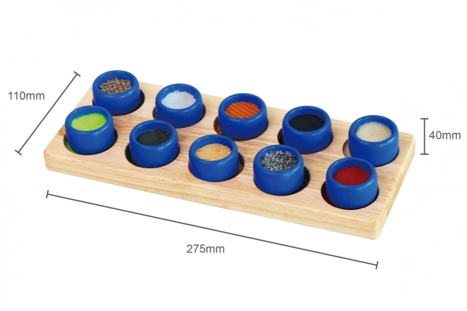 Houten tastplaat