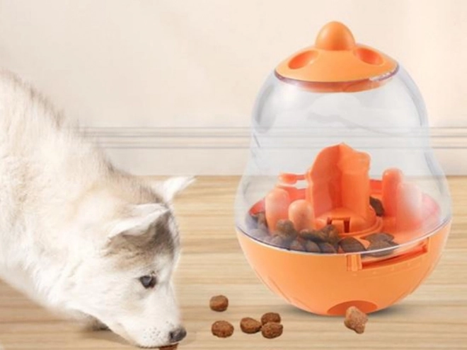Interactieve snackdispenser voor honden
