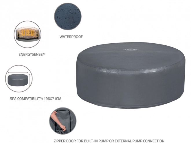 Afdekking ENERGYSENSE voor Lay-Z-Spa 196cm