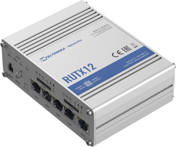 Industriële router Teltonika RUTX12