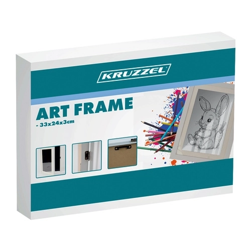 Artistic Frame for Children's Artwork A4