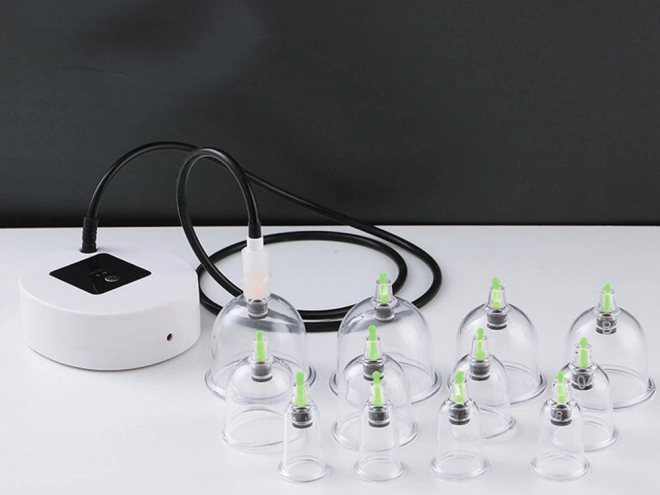 Elektrische Vakuum Massageschalen Set
