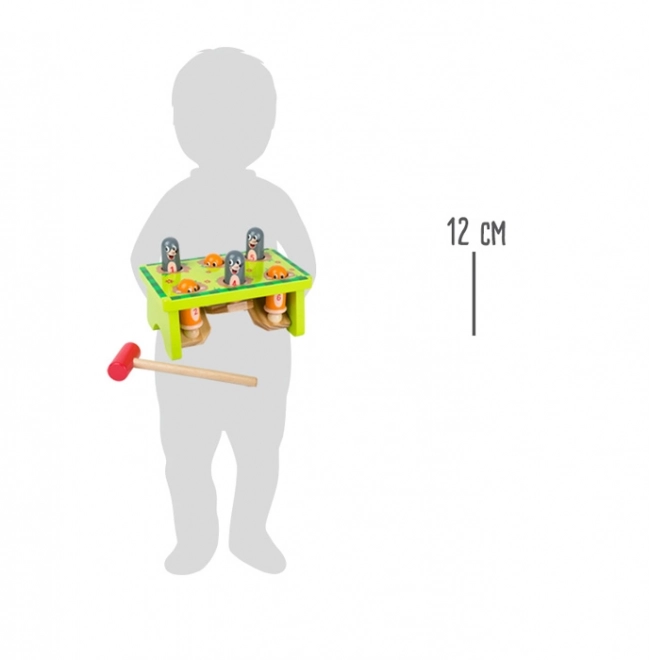 Wooden Hammer Toy Catch-A-Mole