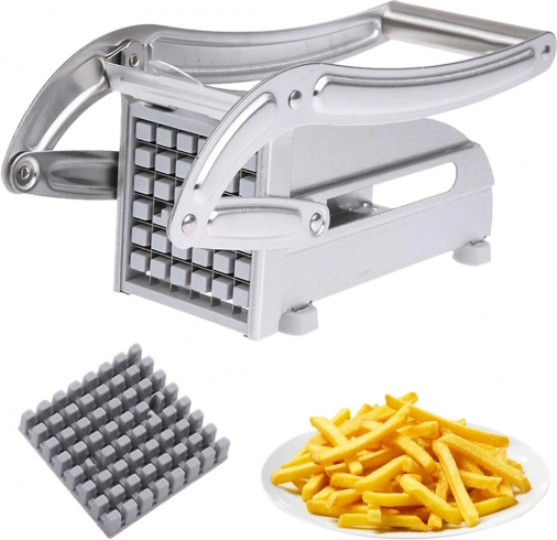 Grote friet- en groentesnijder met verwisselbare messen
