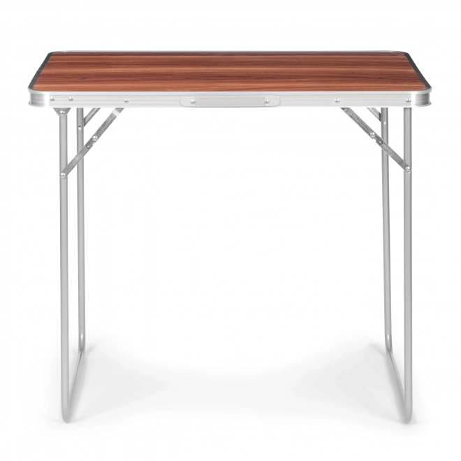 Opvouwbare campingtafel 80x60 cm bruin