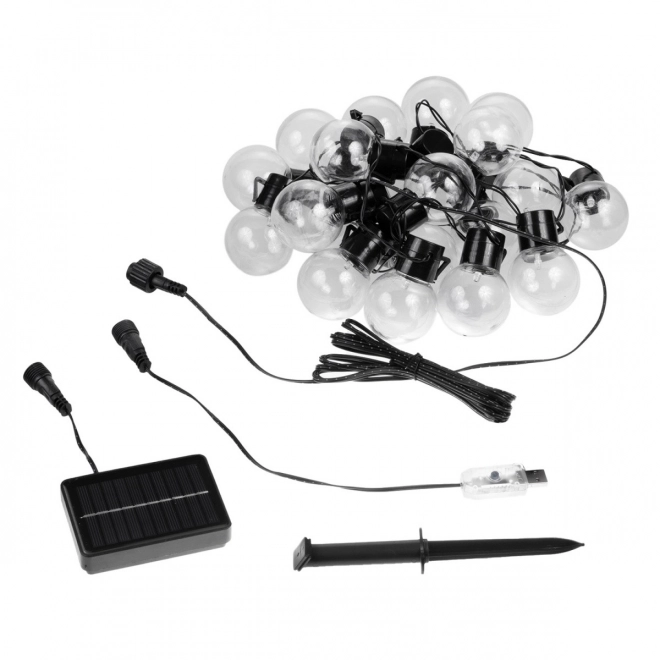 Solar-Girlande LED Gartenleuchten Maclean