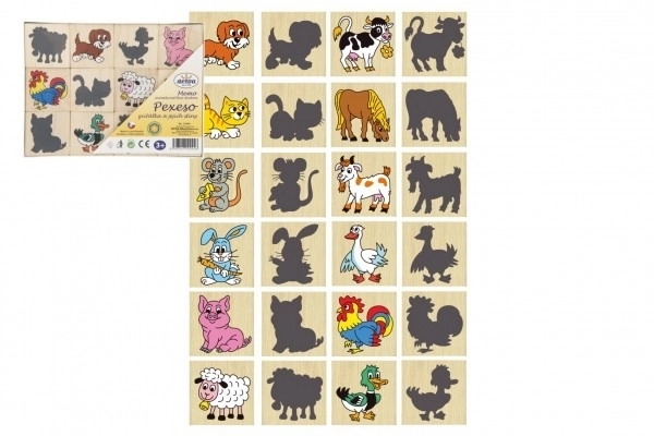 Pexeso Dieren en hun schaduwen