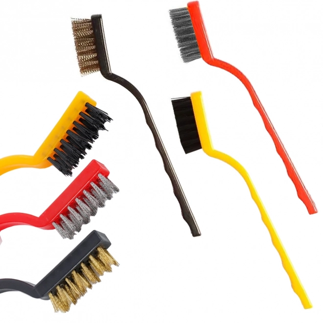 Set van drie draadborstels