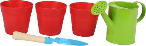 Reusable flower pots with drainage