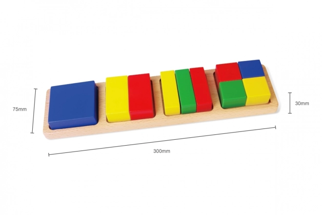 Houten mathematische vormen