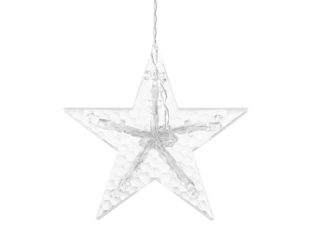 LED gekleurde gordijn met sterren en maantjes - 5 m, 138 LED
