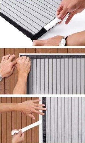 Moustiquaire universelle pour porte 80/90/100 x 210/220