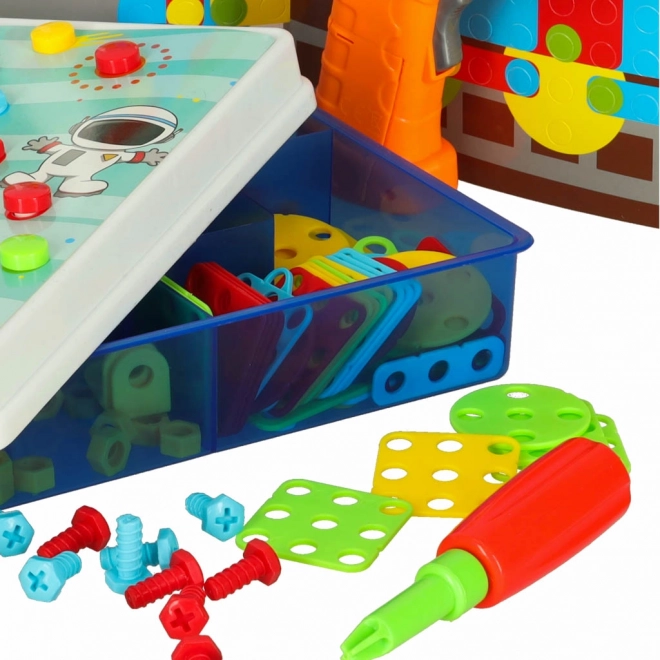 Kit de construction à vis en plastique - 261 pièces