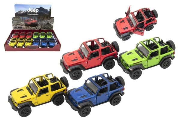 Metal Model Jeep Wrangler 2018 with Open Roof