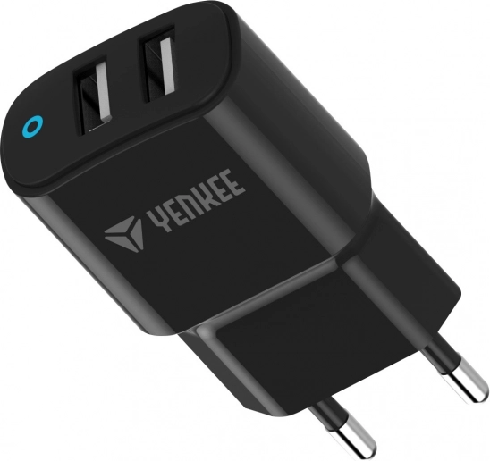 Netlader 2× USB‑A 12 W 2,4 A