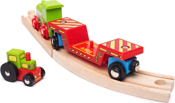 Extension de la voie avec deux rails inclus