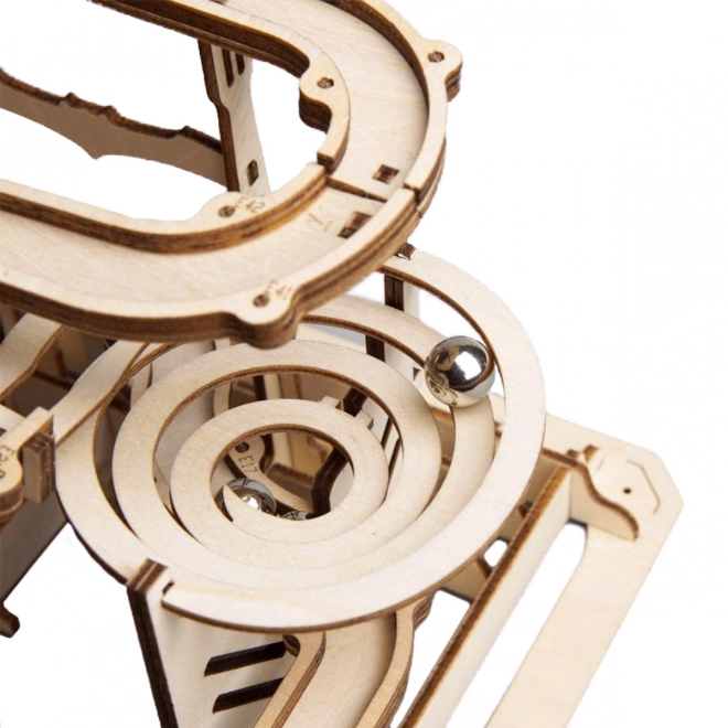 Houten 3D-puzzel Rokr Knikkerbaan Parkour
