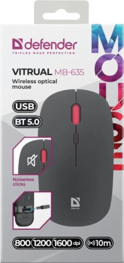 Duale kabellose Verbindung RF + Bluetooth 5.0