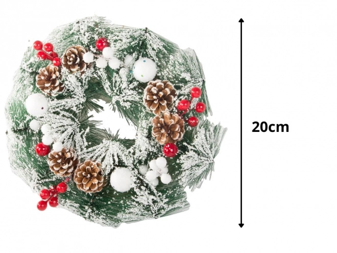 Kerstkrans kerstkrans kerstdecoratie decoratie deur raam