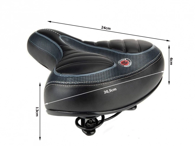 Comfort Gel Bicycle Saddle with Springs