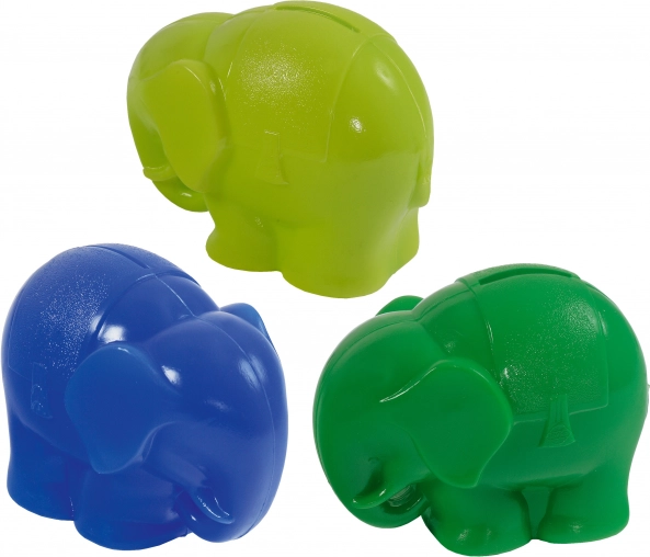 Plastic Elephant Piggy Bank