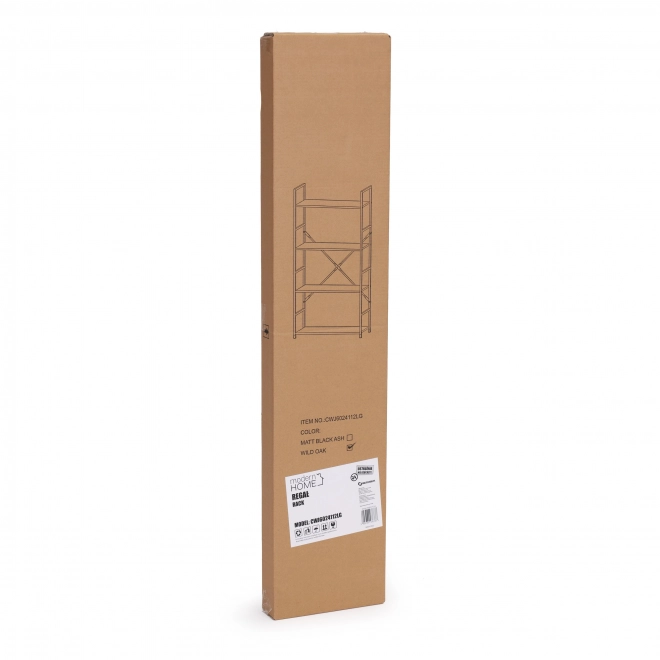 Moderne brede houten plank met 4 planken
